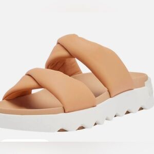 Sorel Vilbe Twist Honest Beige, Sz 9